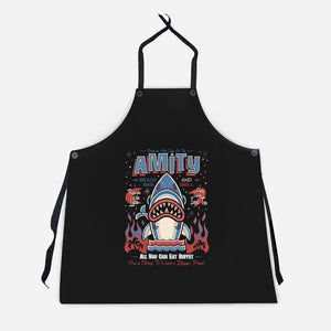 Amity Beach Bar-Unisex-Kitchen-Apron-Nemons