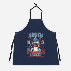 Amity Beach Bar-Unisex-Kitchen-Apron-Nemons