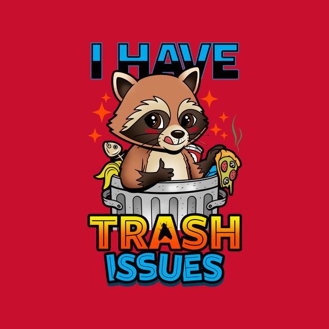 I Have Trash Issues-Mens-Basic-Tee-Boggs Nicolas