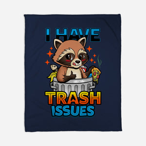 I Have Trash Issues-None-Fleece-Blanket-Boggs Nicolas
