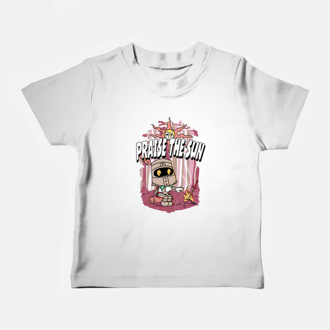 Praise The Sun Retro-Baby-Basic-Tee-Donnie