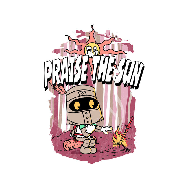 Praise The Sun Retro-None-Stretched-Canvas-Donnie