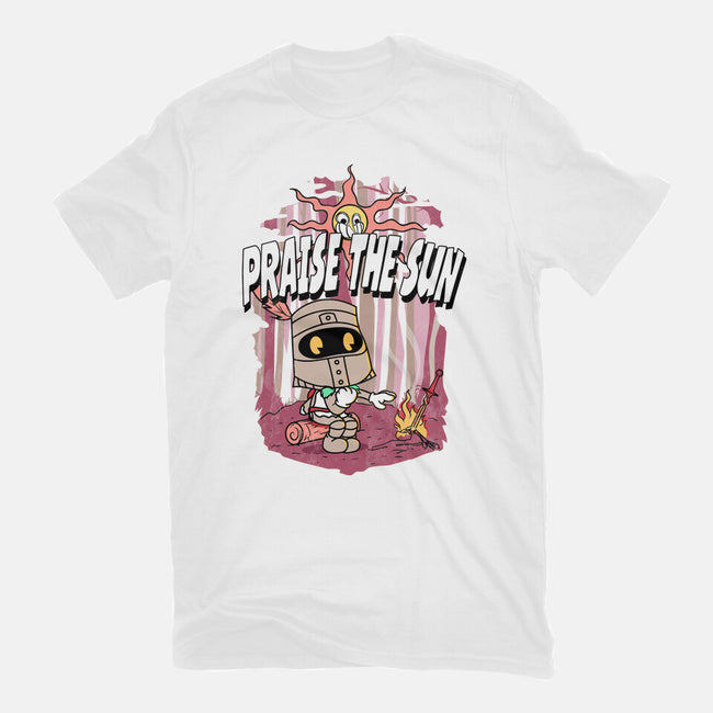 Praise The Sun Retro-Unisex-Basic-Tee-Donnie