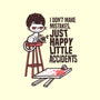 Just Happy Little Accidents-Dog-Bandana-Pet Collar-Wenceslao A Romero
