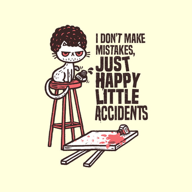 Just Happy Little Accidents-None-Glossy-Sticker-Wenceslao A Romero
