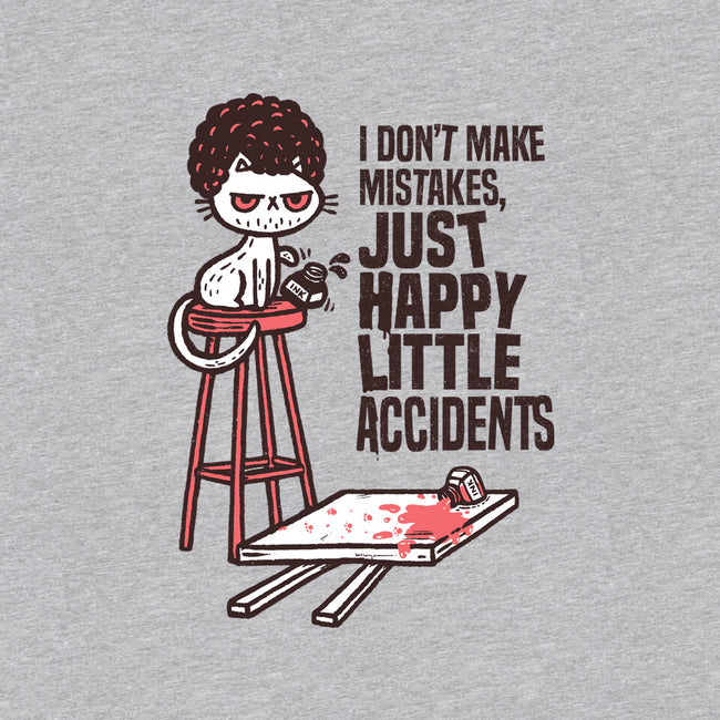 Just Happy Little Accidents-Unisex-Zip-Up-Sweatshirt-Wenceslao A Romero