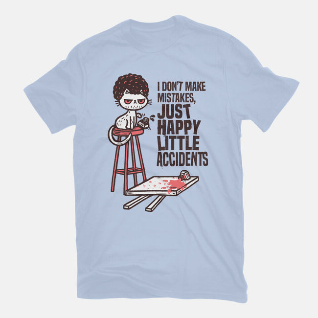 Just Happy Little Accidents-Mens-Heavyweight-Tee-Wenceslao A Romero