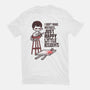 Just Happy Little Accidents-Womens-Fitted-Tee-Wenceslao A Romero