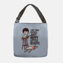 Just Happy Little Accidents-None-Adjustable Tote-Bag-Wenceslao A Romero