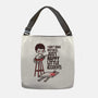 Just Happy Little Accidents-None-Adjustable Tote-Bag-Wenceslao A Romero