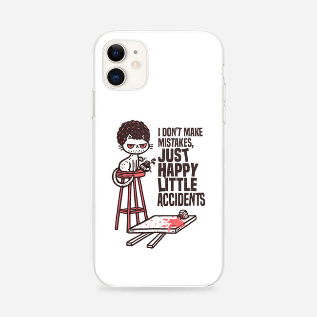 Just Happy Little Accidents-iPhone-Snap-Phone Case-Wenceslao A Romero