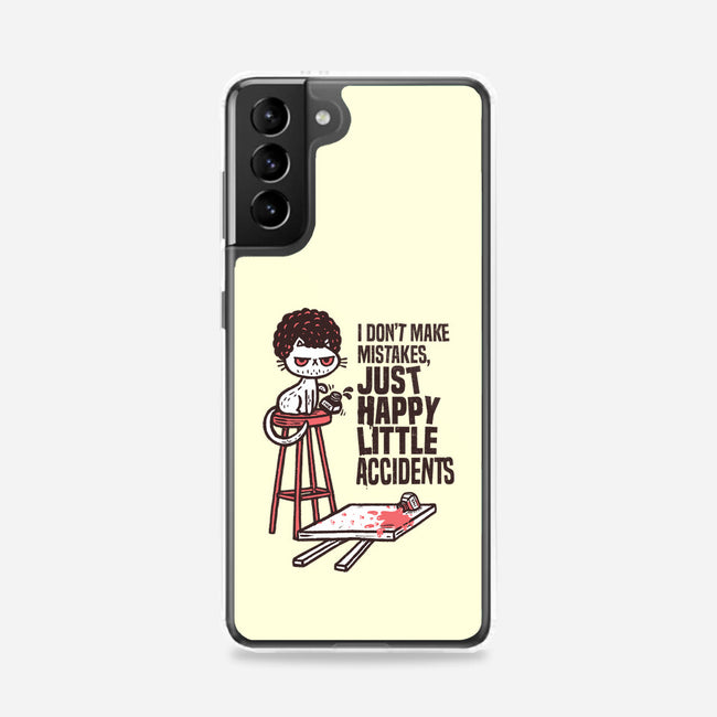 Just Happy Little Accidents-Samsung-Snap-Phone Case-Wenceslao A Romero