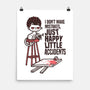 Just Happy Little Accidents-None-Matte-Poster-Wenceslao A Romero