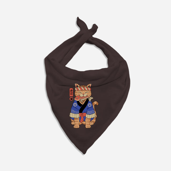 The Sushi Meowster-Cat-Bandana-Pet Collar-vp021