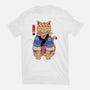 The Sushi Meowster-Womens-Fitted-Tee-vp021