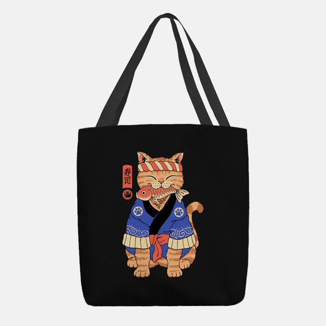 The Sushi Meowster-None-Basic Tote-Bag-vp021