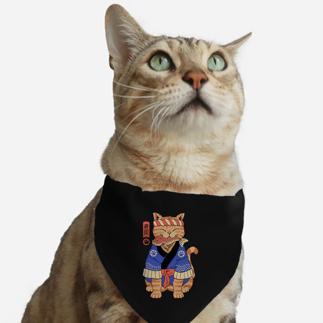 The Sushi Meowster-Cat-Adjustable-Pet Collar-vp021