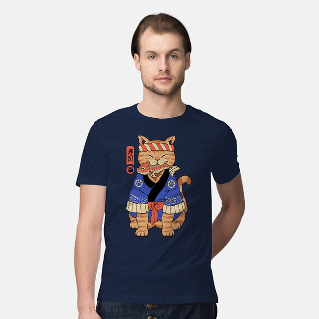 The Sushi Meowster-Mens-Premium-Tee-vp021