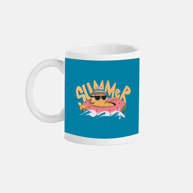 Summer Cat-None-Mug-Drinkware-OnlyColorsDesigns