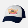 Summer Cat-Unisex-Trucker-Hat-OnlyColorsDesigns