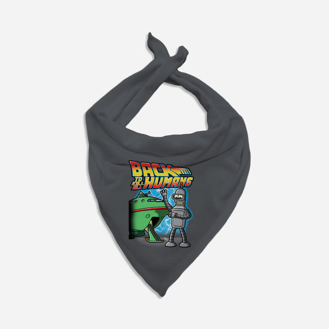 Back To Kill All Humans-Dog-Bandana-Pet Collar-Barbadifuoco