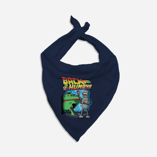 Back To Kill All Humans-Dog-Bandana-Pet Collar-Barbadifuoco