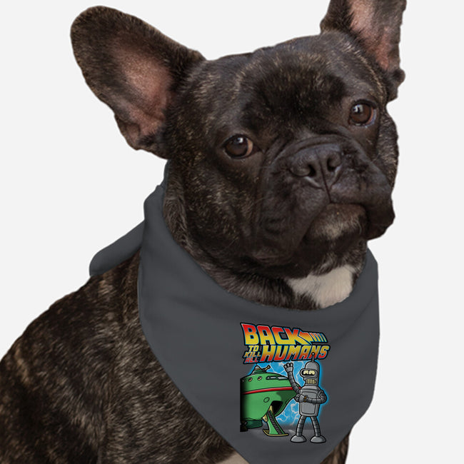 Back To Kill All Humans-Dog-Bandana-Pet Collar-Barbadifuoco