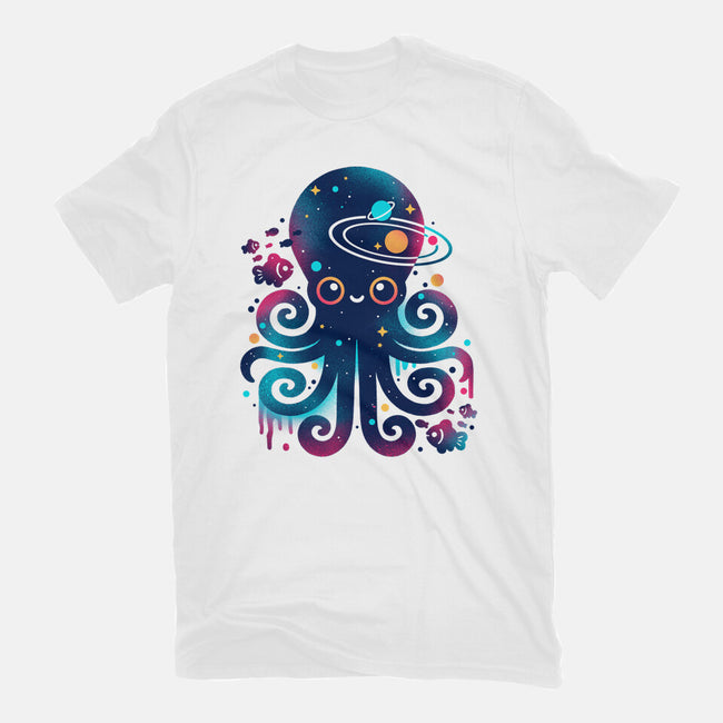 Space Octopus Galaxy-Mens-Premium-Tee-NemiMakeit