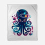 Space Octopus Galaxy-None-Fleece-Blanket-NemiMakeit