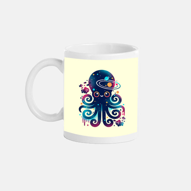 Space Octopus Galaxy-None-Mug-Drinkware-NemiMakeit