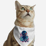 Space Octopus Galaxy-Cat-Adjustable-Pet Collar-NemiMakeit