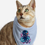 Space Octopus Galaxy-Cat-Bandana-Pet Collar-NemiMakeit