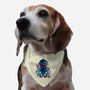 Space Octopus Galaxy-Dog-Adjustable-Pet Collar-NemiMakeit