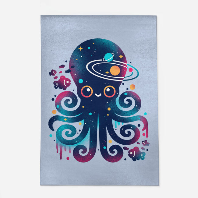 Space Octopus Galaxy-None-Indoor-Rug-NemiMakeit