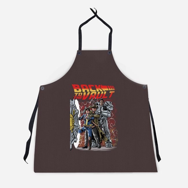 Back To The Vault-Unisex-Kitchen-Apron-zascanauta