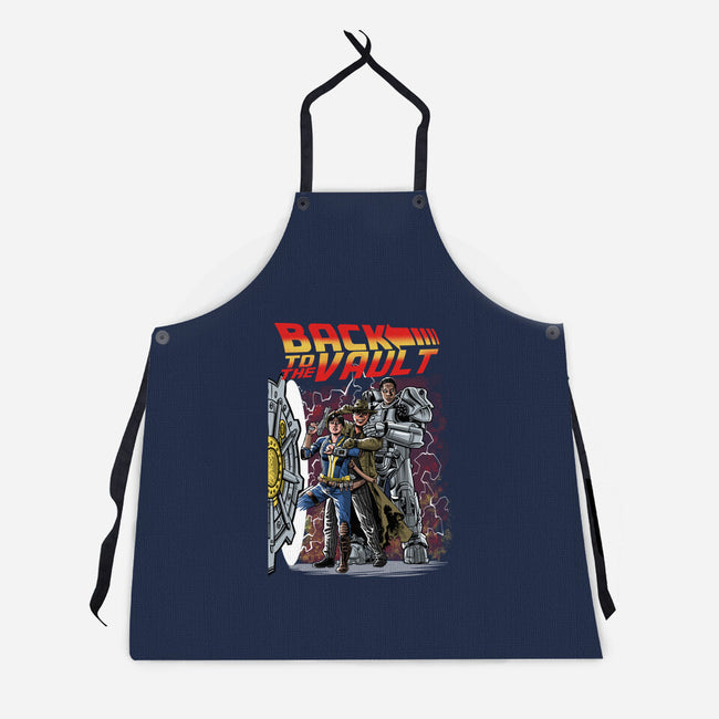 Back To The Vault-Unisex-Kitchen-Apron-zascanauta