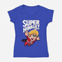 Super Hinkley-Womens-V-Neck-Tee-Getsousa!