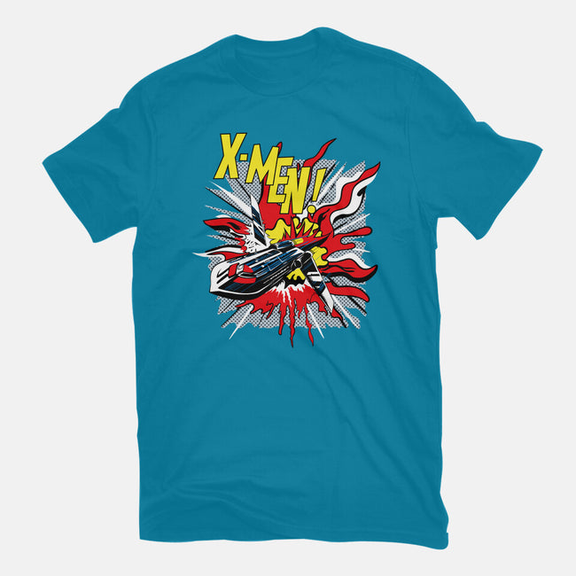 X-Pop-Womens-Fitted-Tee-rocketman_art