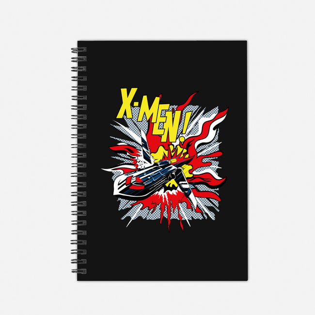 X-Pop-None-Dot Grid-Notebook-rocketman_art