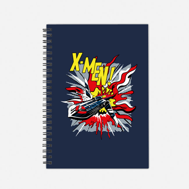 X-Pop-None-Dot Grid-Notebook-rocketman_art