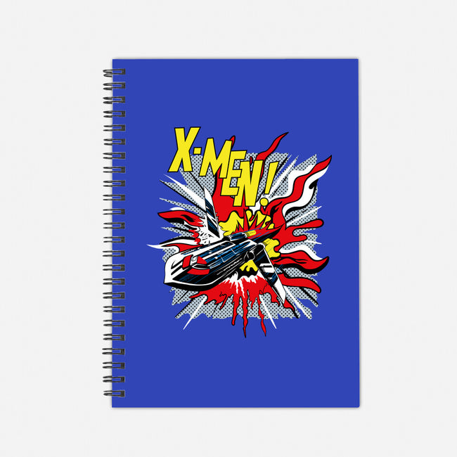X-Pop-None-Dot Grid-Notebook-rocketman_art