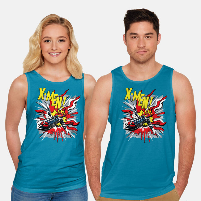 X-Pop-Unisex-Basic-Tank-rocketman_art