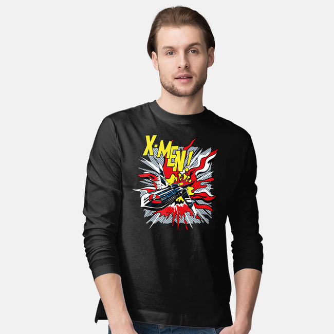 X-Pop-Mens-Long Sleeved-Tee-rocketman_art