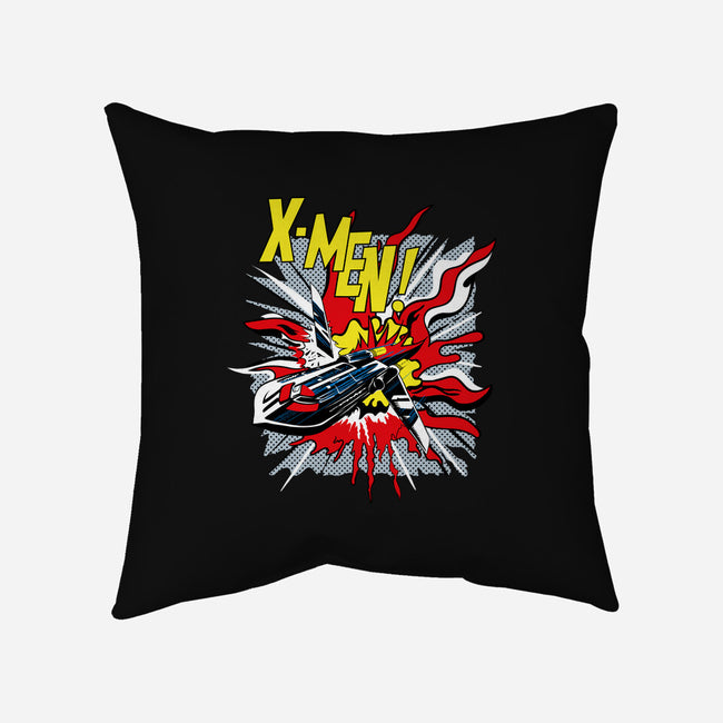 X-Pop-None-Removable Cover-Throw Pillow-rocketman_art
