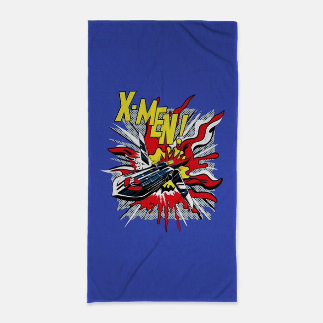 X-Pop-None-Beach-Towel-rocketman_art