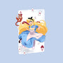 Wonderland Card-None-Beach-Towel-Rayuzu