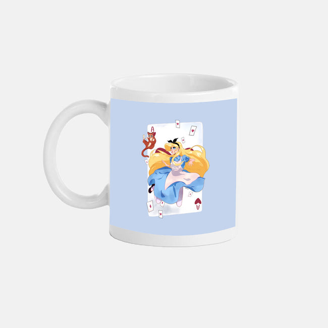 Wonderland Card-None-Mug-Drinkware-Rayuzu