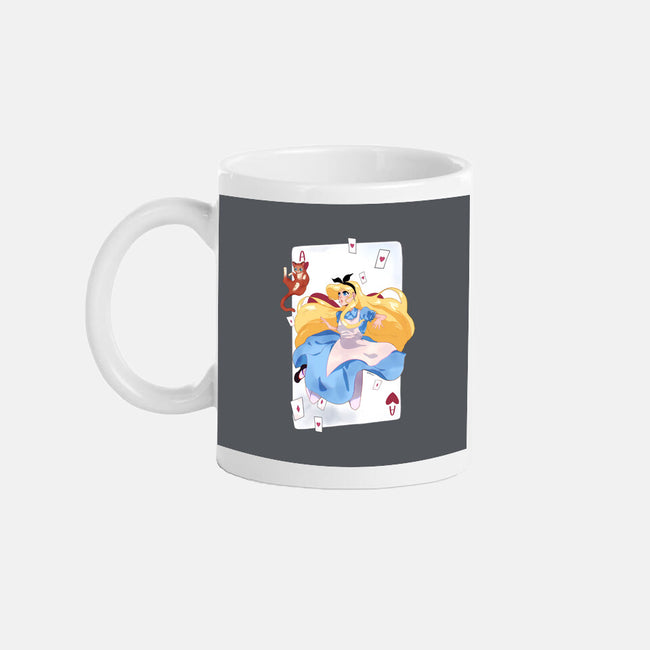 Wonderland Card-None-Mug-Drinkware-Rayuzu