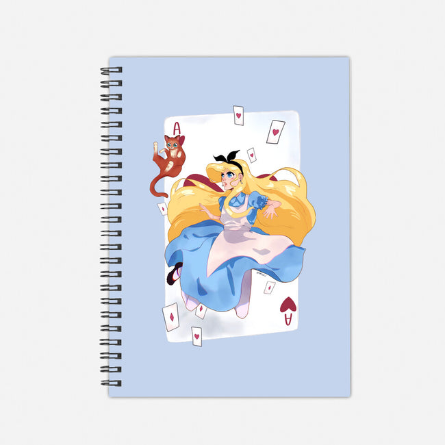Wonderland Card-None-Dot Grid-Notebook-Rayuzu