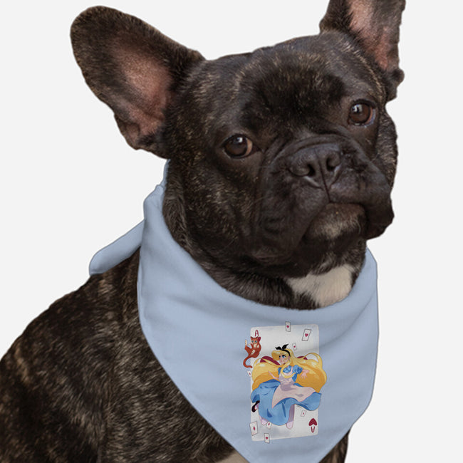 Wonderland Card-Dog-Bandana-Pet Collar-Rayuzu